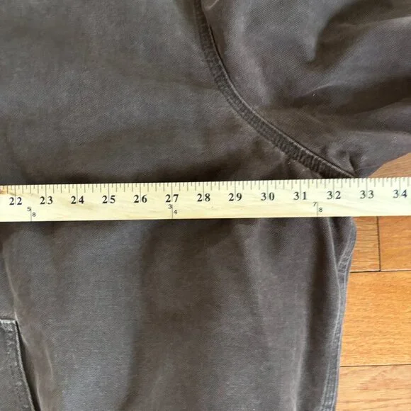 Vintage Carhartt J130 CHT Brown Chocolate‎ Quilt Lined Jacket 4XL Tall Y2K 2004